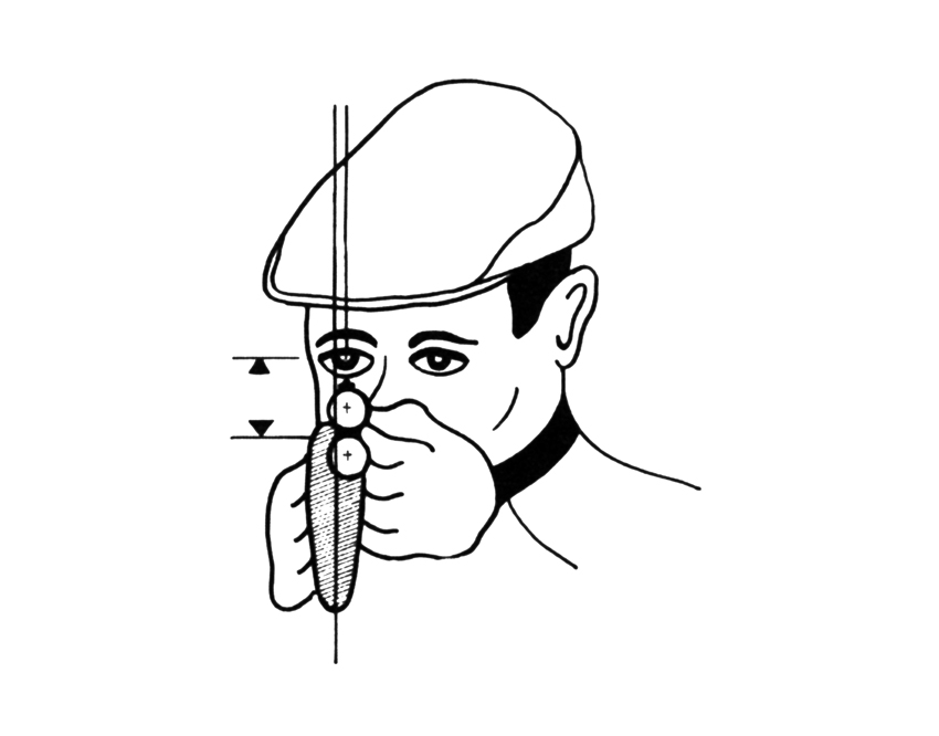 Flintenschießen Skizze-B