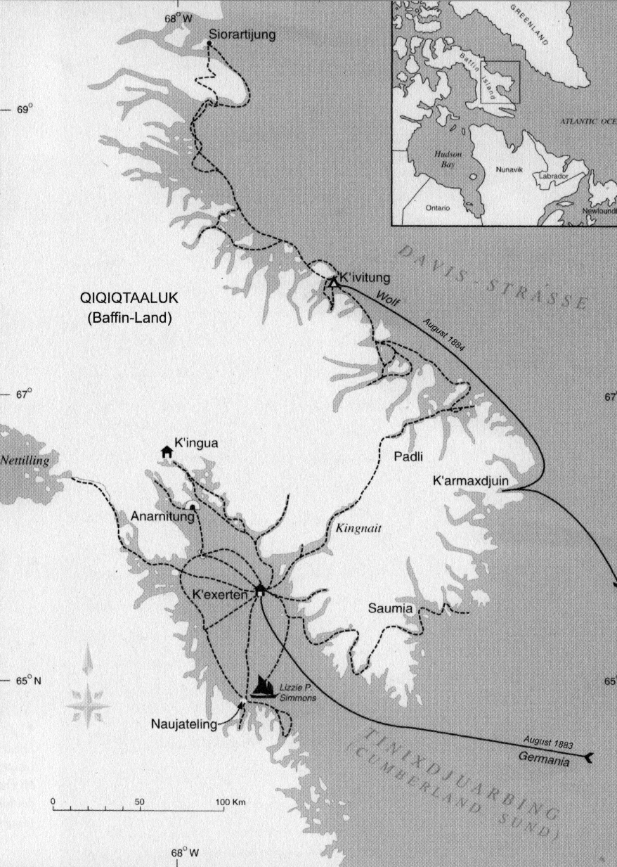 Baffin-Land Wanderungen