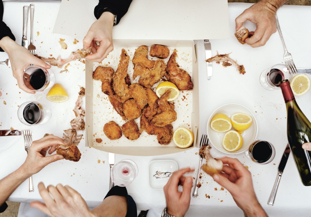 Frittiertes Wildkaninchen