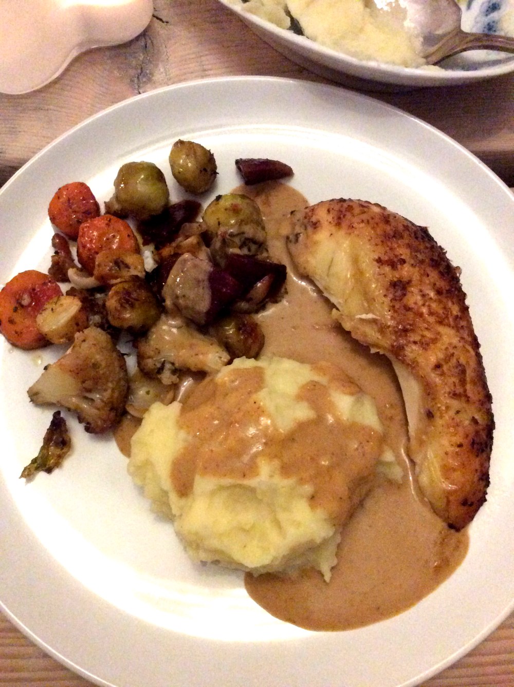 07 Huhn -- mit Gemuese-Pue-Soße