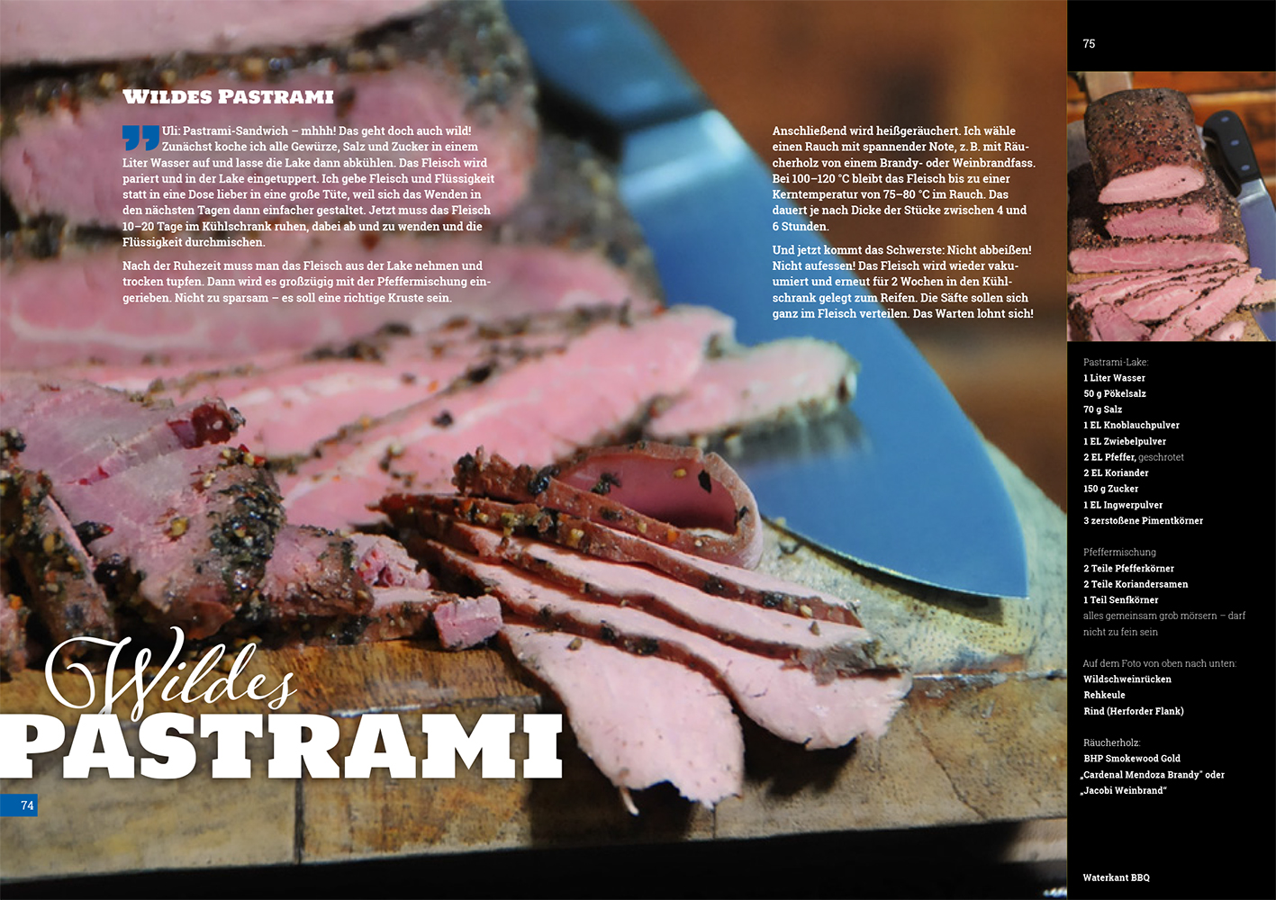 Waterkant BBQ Wildes Pastramii